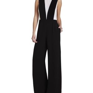BCGBMaxAzria Tuxedo Jumpsuit